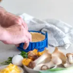 Coox Forma Quicheform Mini 12cm Azul prato de porcelana 0,3L - Imagem 2