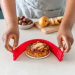 Coox Forma Quicheform Mini 12cm vermelha prato de porcelana 0,3L - Imagem 2