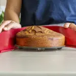 Coox Forma Springform 18cm Vermelho prato de vidro e pés 1,7L - Imagem 5