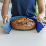 Coox Forma Springform 26cm Azul prato de vidro e pés 3,4L - Imagem 3