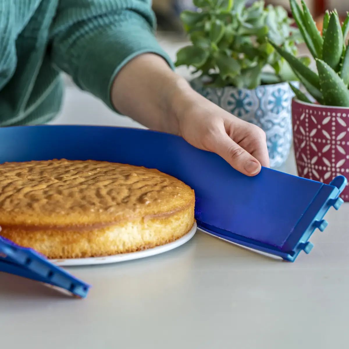 Coox Forma Springform 26cm Azul prato de porcelana 3,4L - Imagem 3