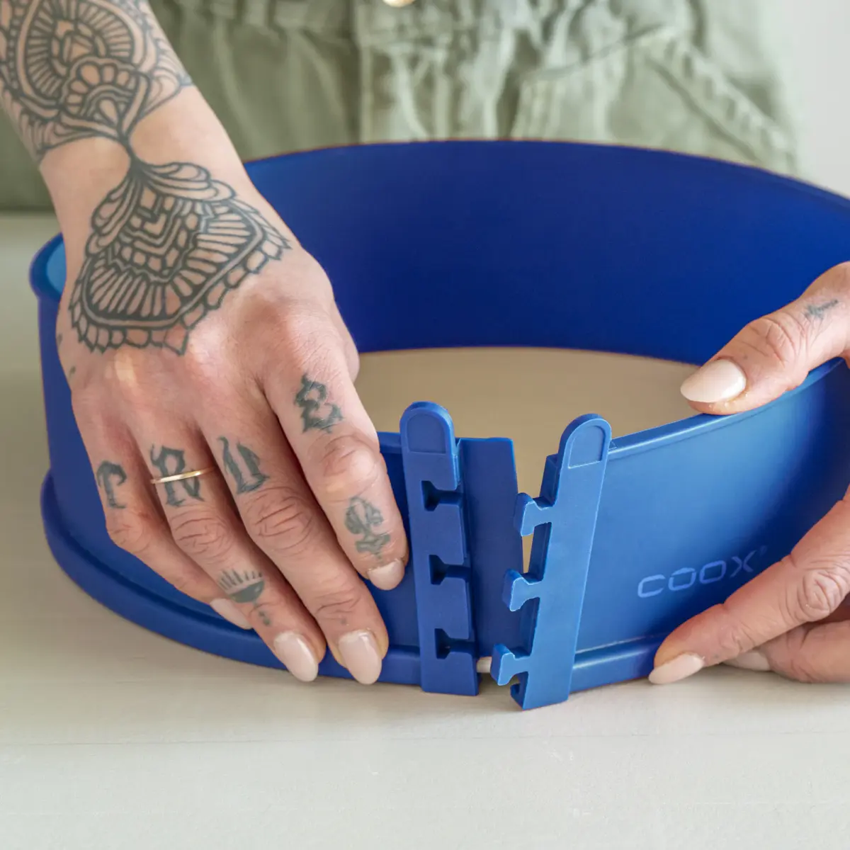 Coox Forma Springform 26cm Azul prato de porcelana 3,4L - Imagem 4