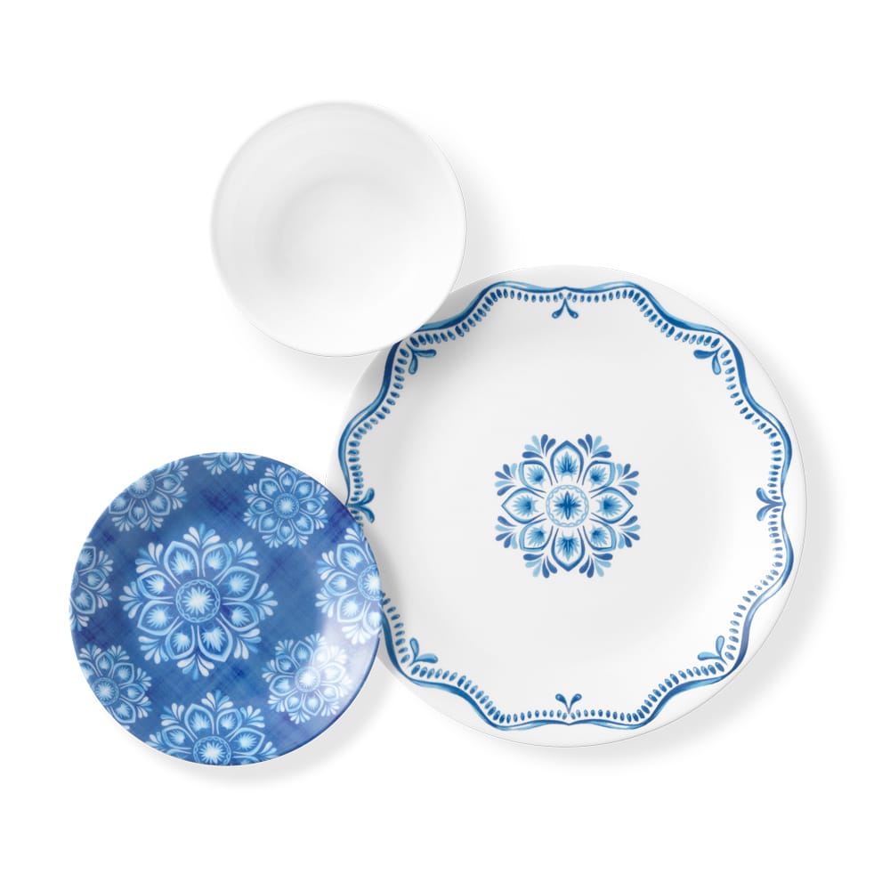 Corelle Lisbon Terrace - Serviço louça Vitrelle 18 peças