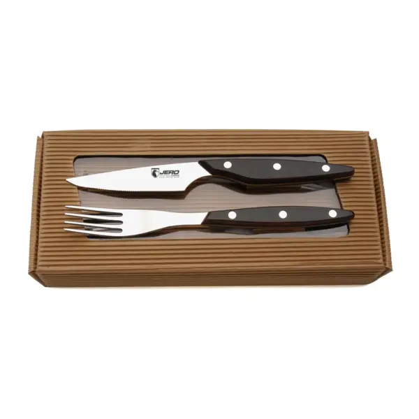 Jero Conjunto de Mesa para Bife 12 peças; Jero Steak Cutlery Set 12pcs