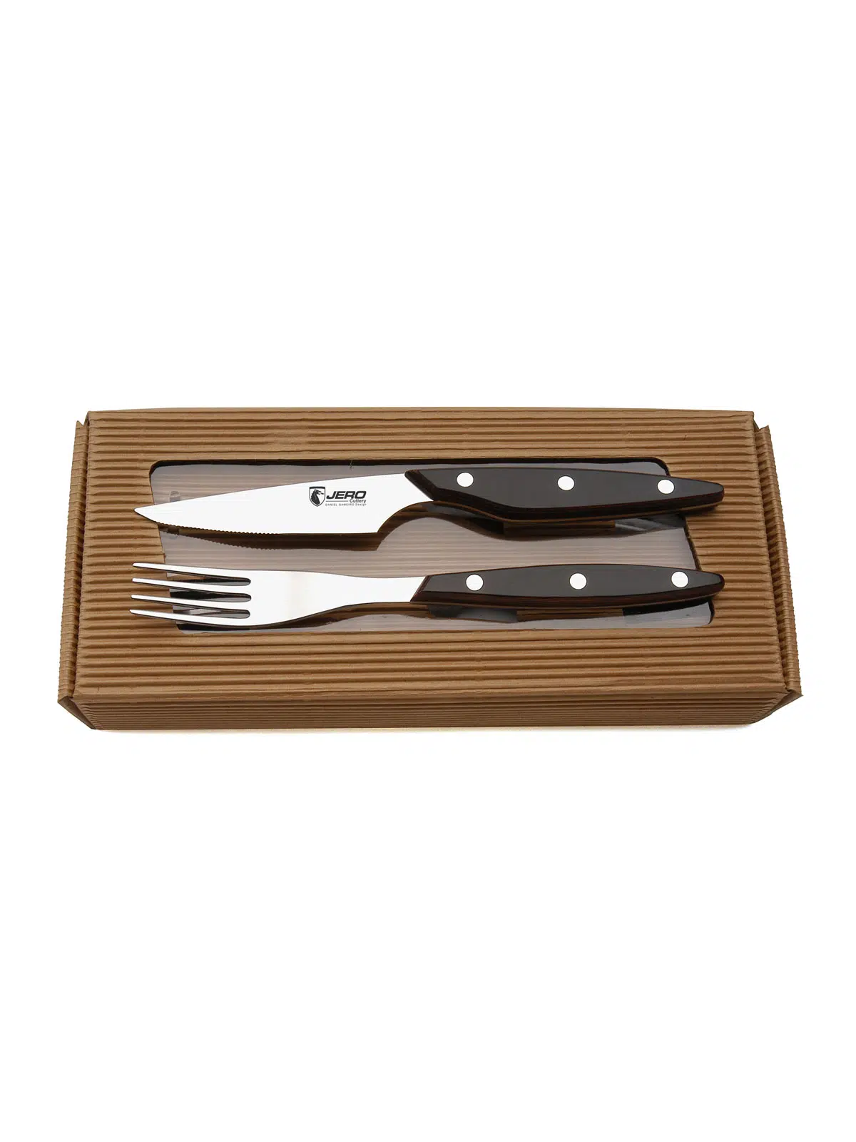 Jero Conjunto de Mesa para Bife 12 peças; Jero Steak Cutlery Set 12pcs