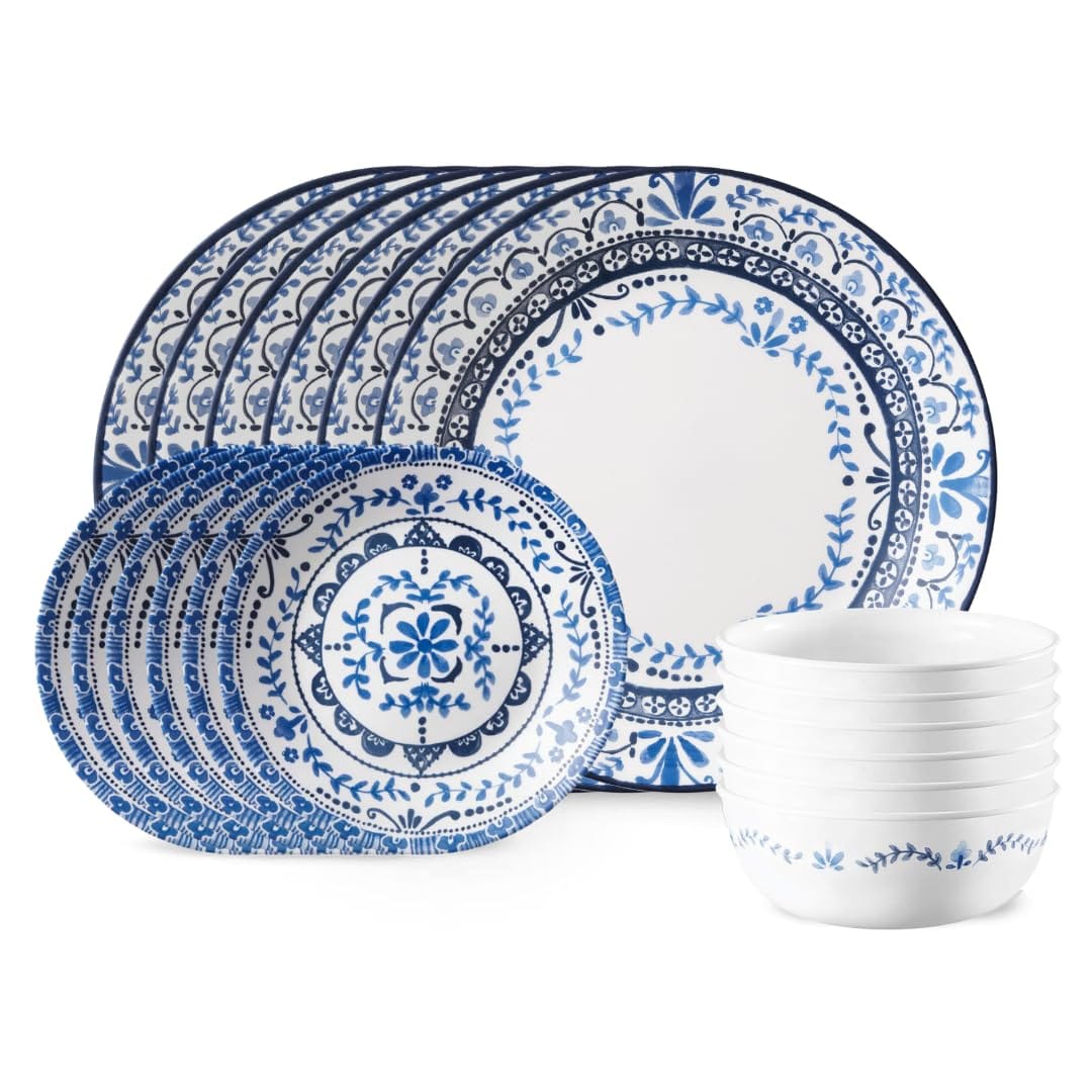 Corelle Portofino - Conjunto de louça Vitrelle 18 peças