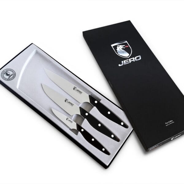 Jero Cjto 3 facas Chef Coimbra POM