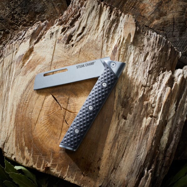 Steak Champ Faca Dobrável  Outdoor Chef BBQ Master 12cm