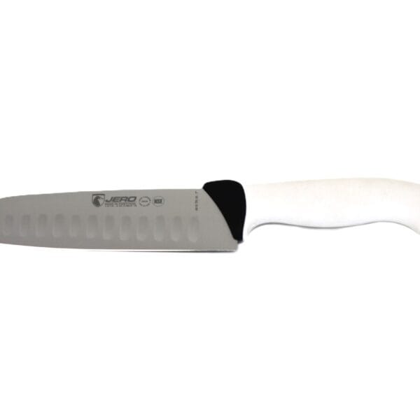 Jero Faca Santoku 18cm com Alvéolos Cabo Branco