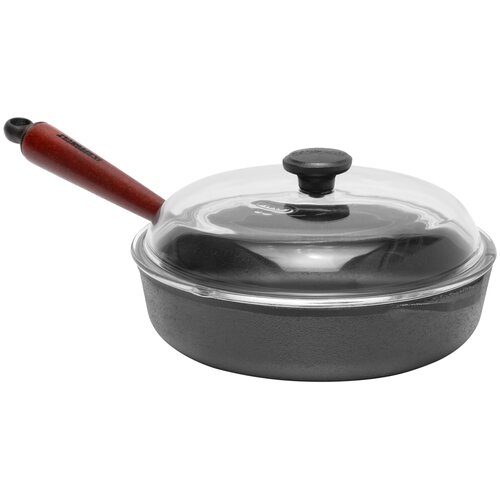 Skeppshult Traditional Frigideira Funda 25cm Ferro Fundido Tampa