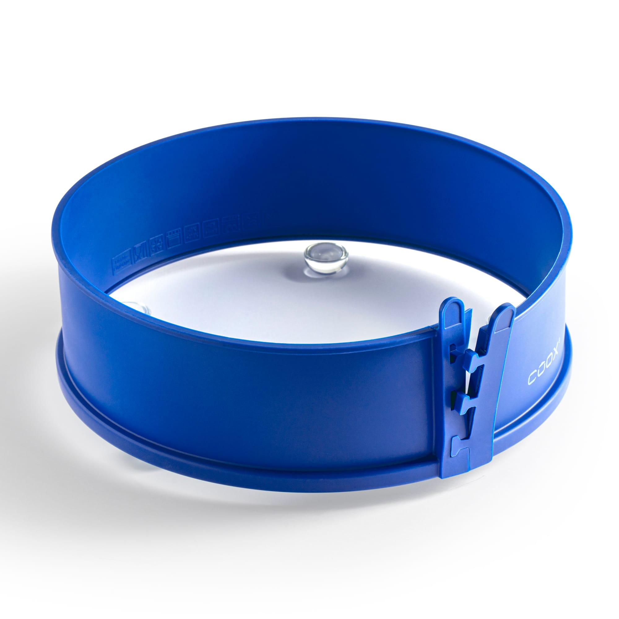 Coox Forma Springform 26cm Azul prato de vidro e pés