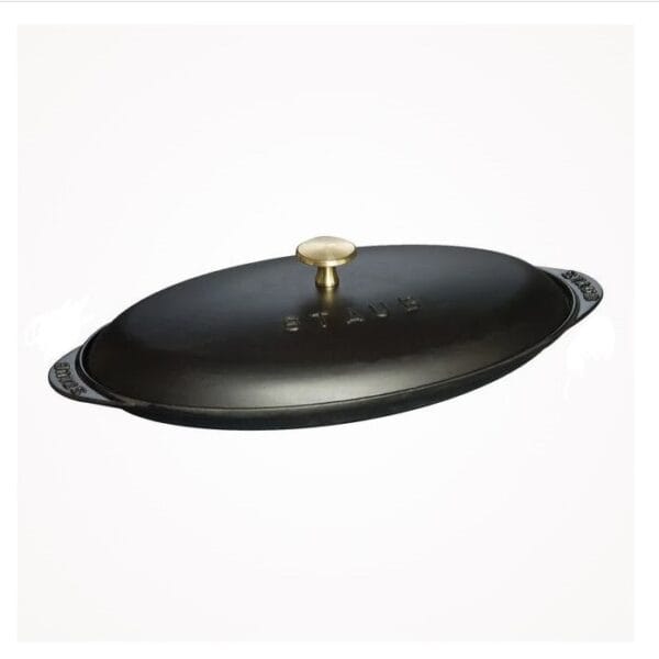 Staub Travessa de Forno Oval Com Tampa 31cm.