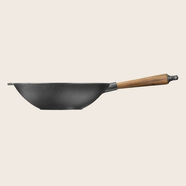 Skeppshult Traditional Frigideira Wok 30cm ferro fundido