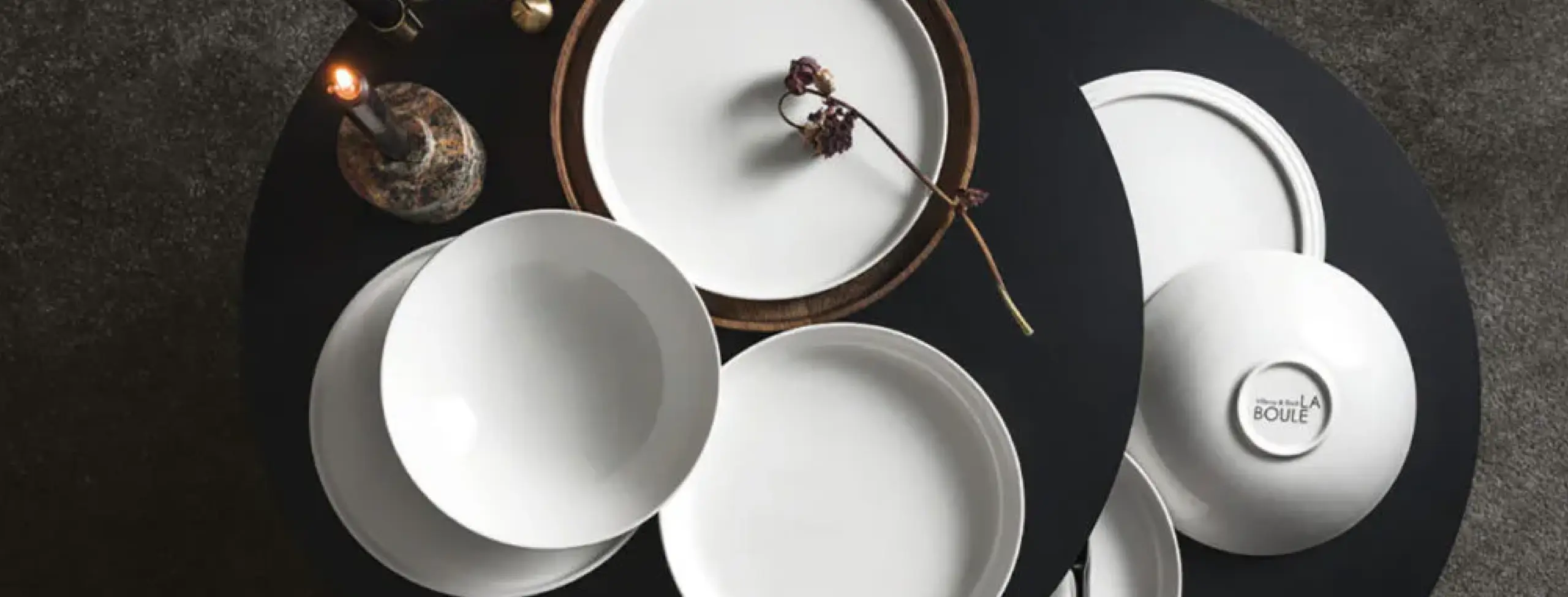 Villeroy & Boch La Boule em contexto de mesa