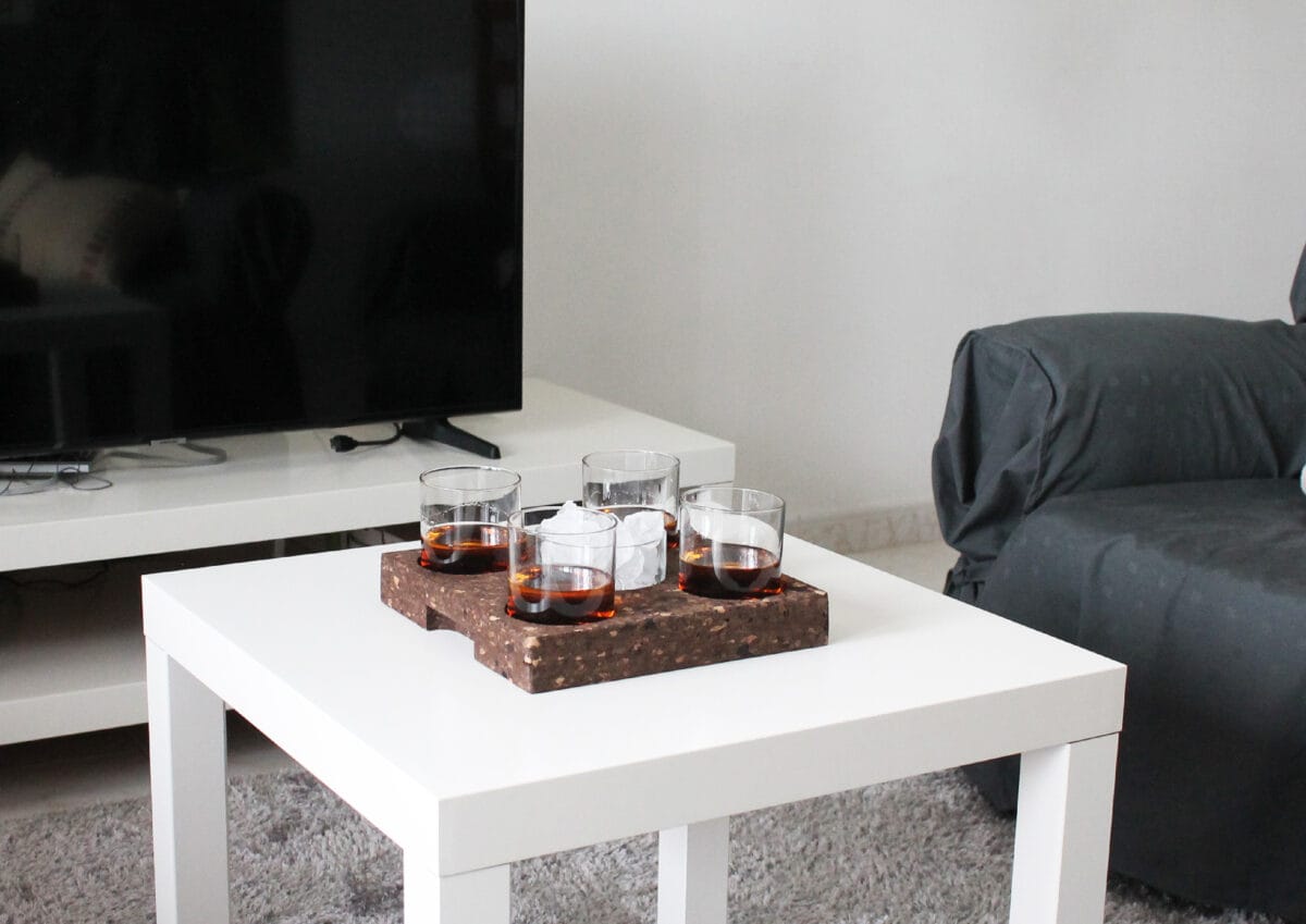 Hunikus Tabuleiro com Copos Botticelli B - Imagem 5