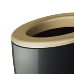 WWD Design Refrigerador de vinho DEMI Mix Preto com anel Ouro - Imagem 3