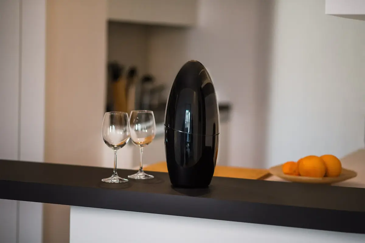 WWD Design Refrigerador de vinho WEGG Basic Preto - Imagem 6